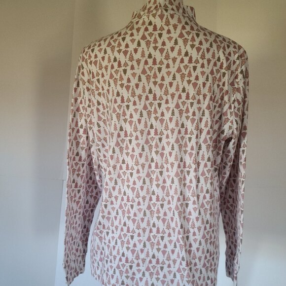 HASTING & SMITH COZY DEMURE  CHRISTMAS LONG SLEEVE TURTLENECK (LARGE) - Picture 5 of 7